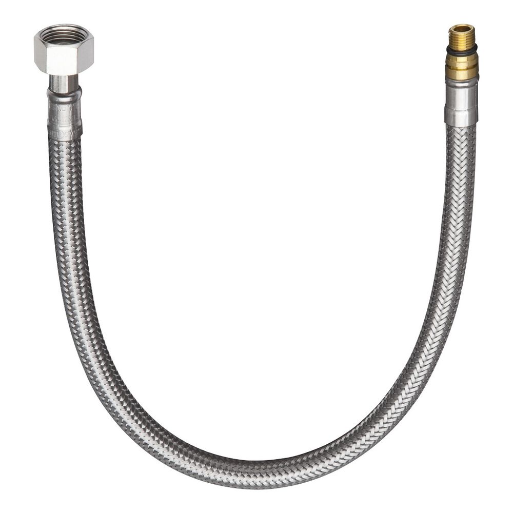 Tuyau de raccordement Hansgrohe 450 mm M10x1 G 3/8" DS/DN 8 à visser, réf. 96507000