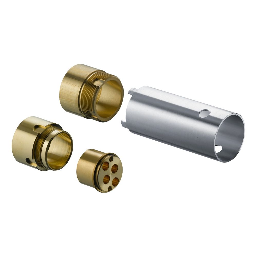 Hansgrohe Kit de rallonge 25 mm pour robinetterie de lavabo encastrée 2 trous