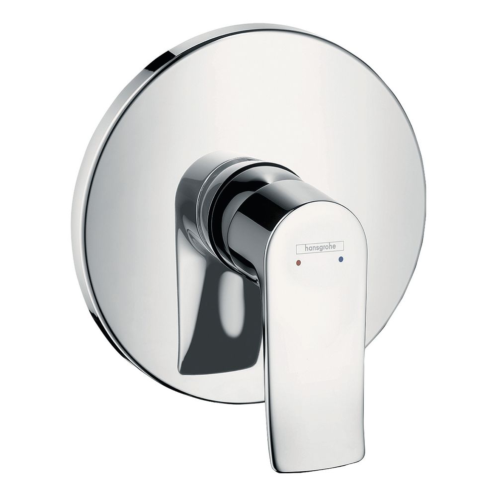 Mélangeur monocommande pour douche Hansgrohe Metris encastré (ronde) - Chromé