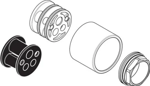 Axor HG Kit de conversion Citterio M WT-Mi UP