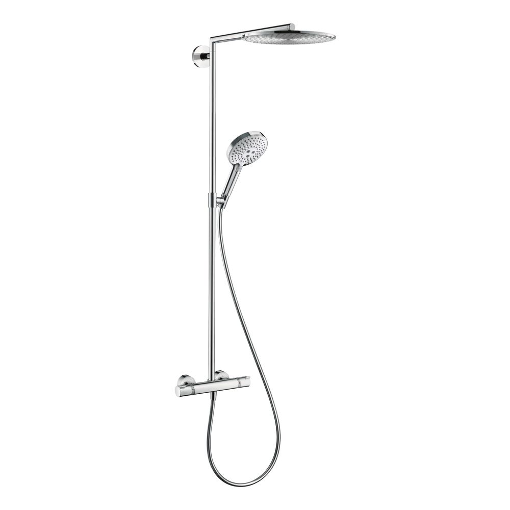 Système de douche Hansgrohe Raindance S avec colonne de douche 300 mm, 1 jet, 16 l/min, thermostat, chromé