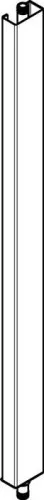 Hansgrohe Tube incl. cache 950 mm non raccourcissable pour Raindance E, Raindance Select E Showerpipe, chromé, 95986000