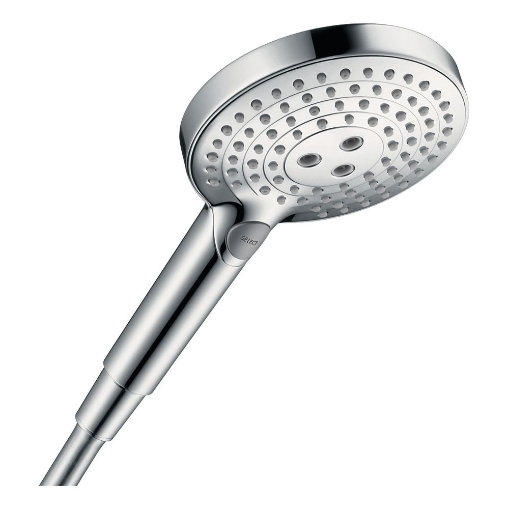 Pommeau de douche Hansgrohe Raindance Select S 120 mm, 15 l/min, 3 jets, chromé