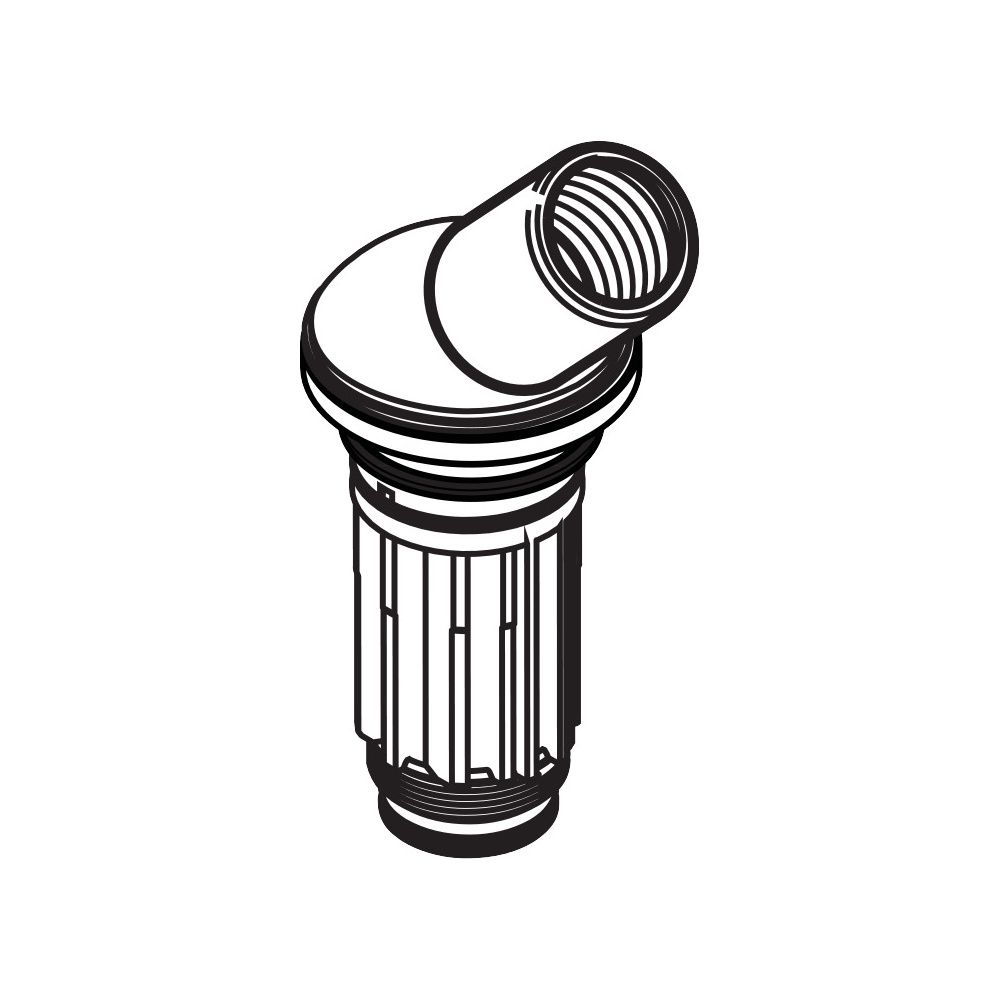 Hansgrohe 95996000 Support de pommeau de douche - Chromé