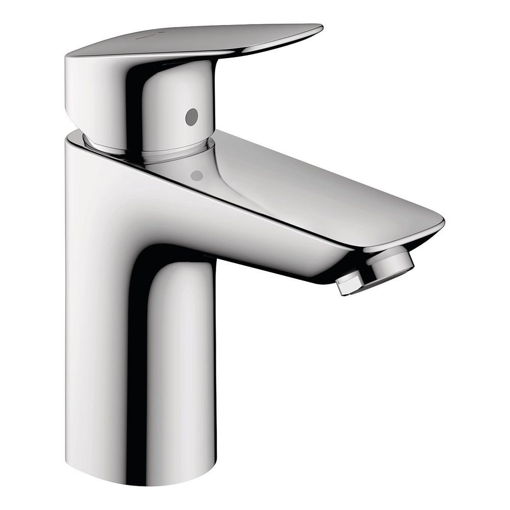 Mélangeur monocommande pour lavabo Hansgrohe Logis 100mm 5l/min CoolStart Chrome avec garniture à tirette