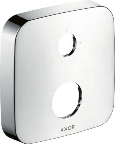 Rosette de rallonge Axor HG 2 trous 0-1-2 chromé