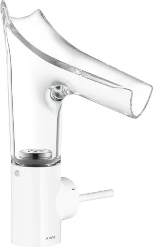 Mélangeur Axor HG pour lavabo Starck V blanc - Non recommandé pour zones (semi-)extérieures