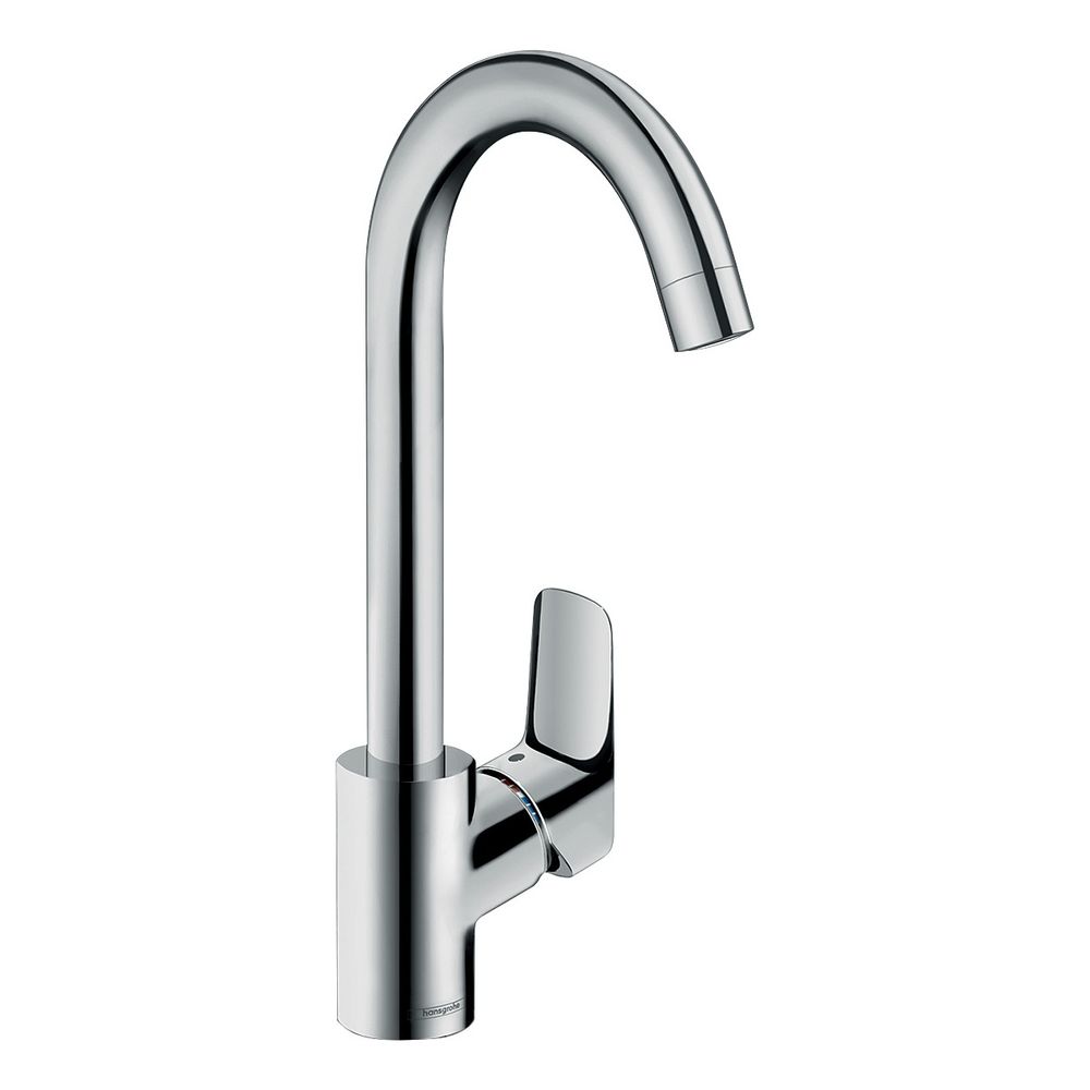 Hansgrohe Logis M31 Mitigeur de cuisine à levier unique 260 mm, 12 l/min, 1 jet, chromé