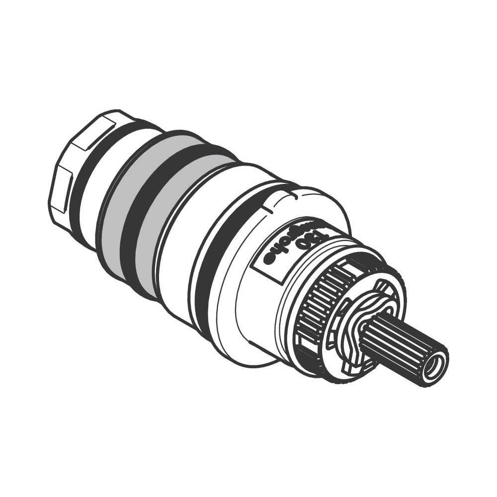 Unité de réglage Hansgrohe pour connexions inversées, 92373000