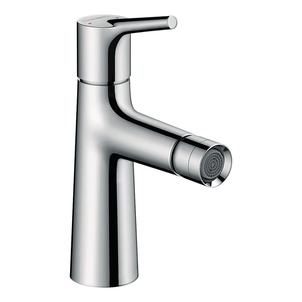 Mitigeur Hansgrohe Talis S pour bidet à levier unique avec garniture à tige de traction, finition chromée