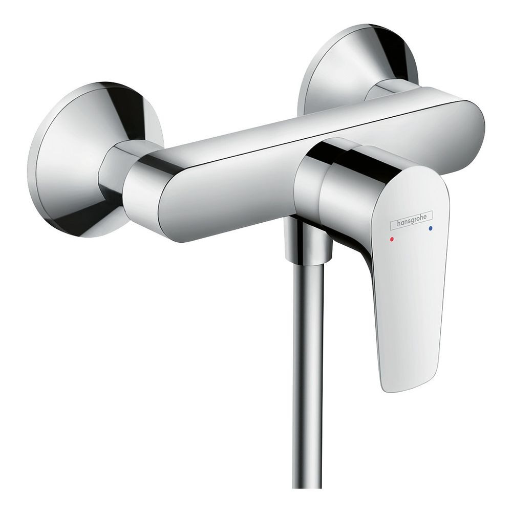 Mitigeur de douche Hansgrohe Talis E - Monocommande - Montage apparent - 22 l/min - Chrome