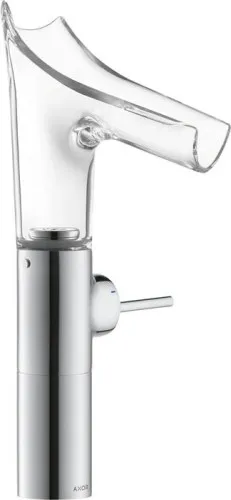 Axor HG Mitigeur de lavabo Starck V chromé pour lavabo (non recommandé pour (semi-)évier ouvert)