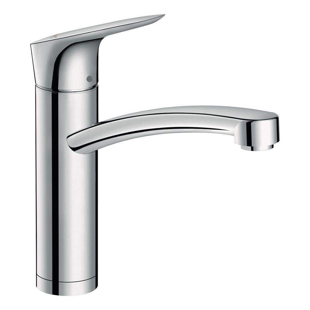 Hansgrohe Logis M31 mitigeur de cuisine à levier unique 160 mm, 12 l/min, montage avant fenêtre, 1 jet, chromé