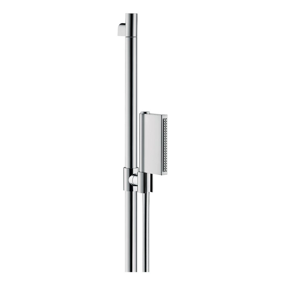 Set de douche SHOWERSOLUTIONS ONE chromé avec pommeau à 2 jets et douchette AXOR