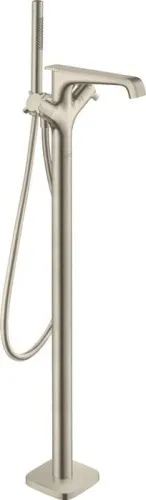 Thermostat de baignoire AXOR CITTERIO E DN 15, sur pied, nickel brossé