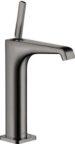 Axor EH-WT-MI 190 CITTERIO E DN 15 avec cuvette de lavabo et levier de traction finition chrome noir poli