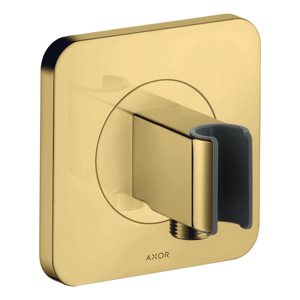 Hansgrohe AXOR Citterio E Unité de sortie 120x120mm, softsquare, G 1/2", finition Or poli