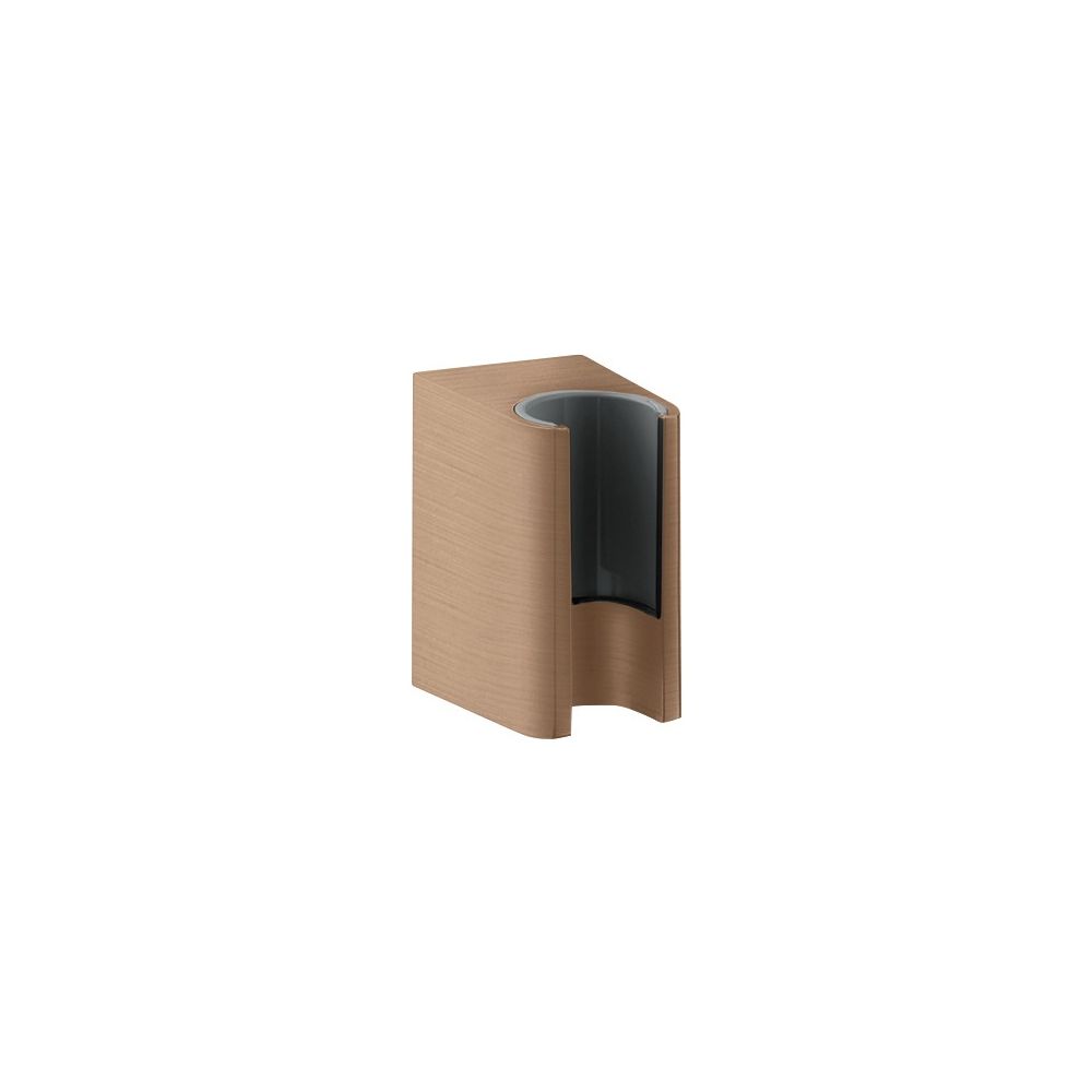 Porte-douche Axor One pour flexibles avec écrous cylindriques - Rouge Or brossé