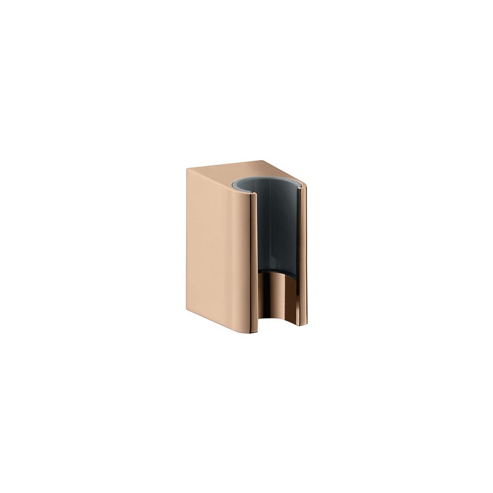 Support de douchette AXOR One, 60x36x51 mm, conique, Rouge or poli