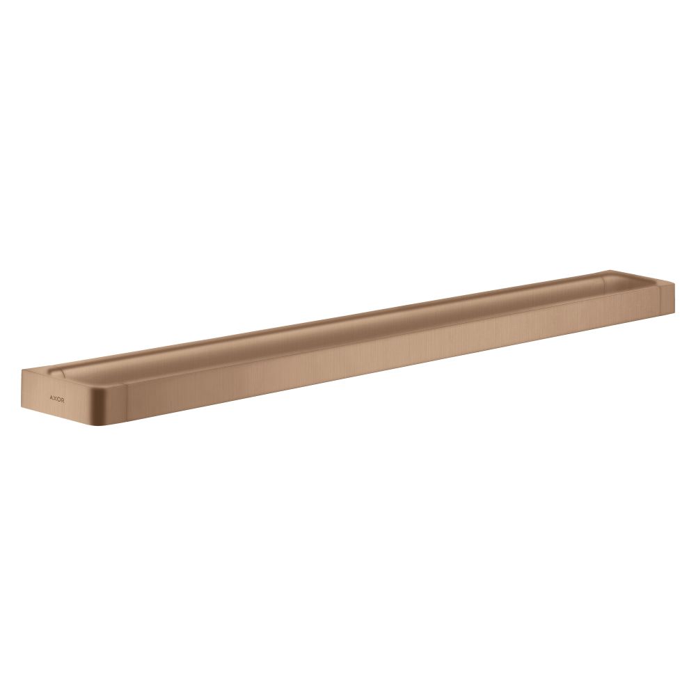 Hansgrohe Porte-serviettes AXOR Universal Softsquare, 894 mm, métal, Brushed Red Gold