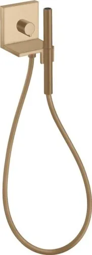 Module de douchette manuelle AXOR STARCK SHOWERCOLL DN 15, encastré 12x12 bronze brossé