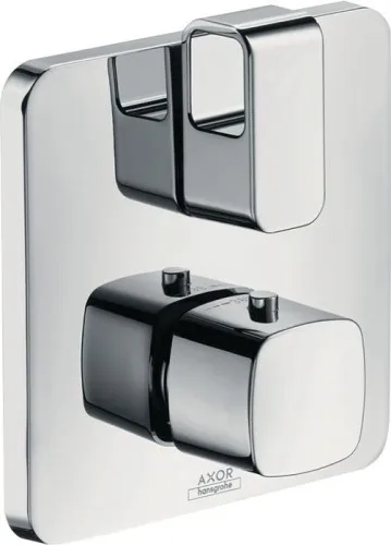 Axor Thermostat URQUIOLA UP avec vanne d'arrêt nickel brossé