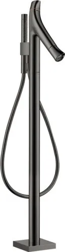 Thermostat de bain AXOR STARCK ORGANIC DN 15 posé au sol, chrome noir poli