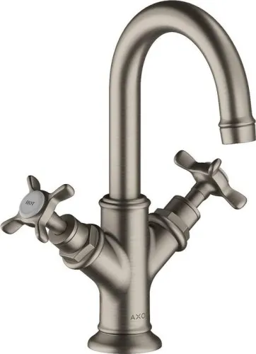 Axor 2-Griff-WT-Armatur 160 MONTREUX DN 15 f HWB m ZAG 1 1/4Z Stain st optic