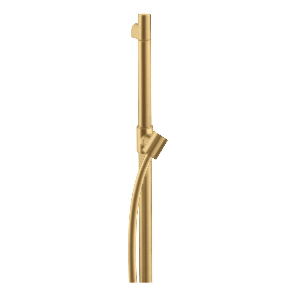 Hansgrohe AXOR Starck Barre de douche 90 cm, flexible de douche 160 cm, Or brossé Optic