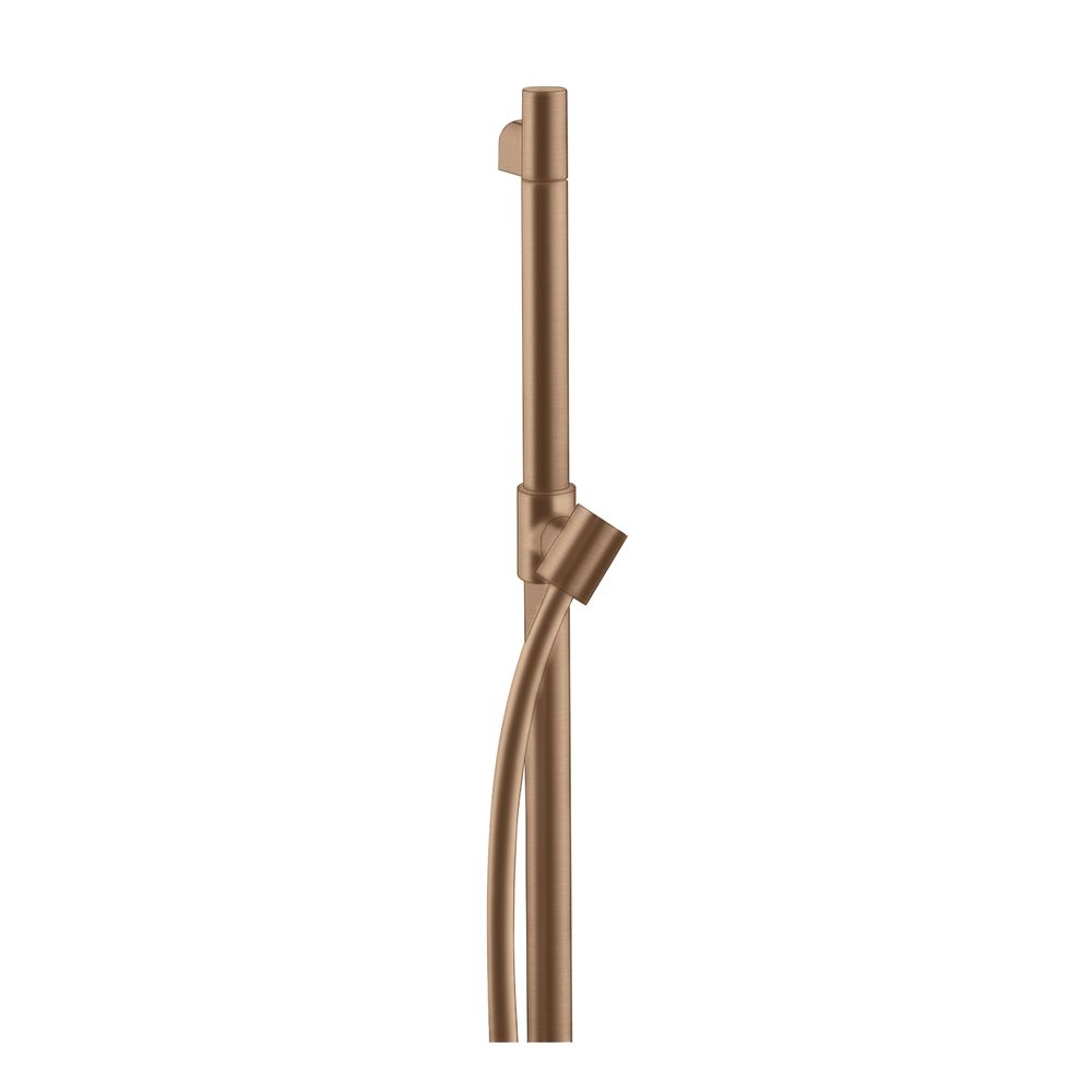 Hansgrohe AXOR Starck Barre de douche 90 cm, flexible de douche 160 cm, Or rouge brossé