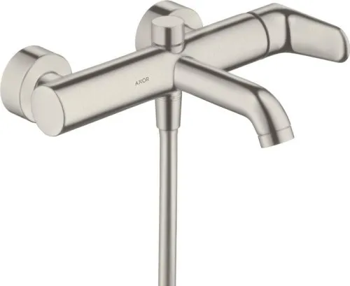 Mitigeur monocommande pour baignoire AXOR CITTERIO M DN 15, finition acier inoxydable