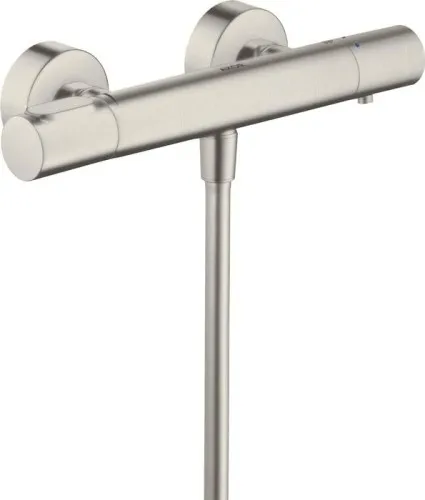 Thermostat de douche AXOR Citterio M DN 15, apparent finition acier inoxydable