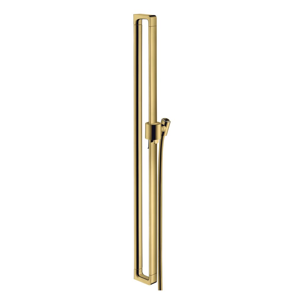 Hansgrohe AXOR Citterio E barre de douchette 90 cm, flexible de douche 160 cm, Or poli