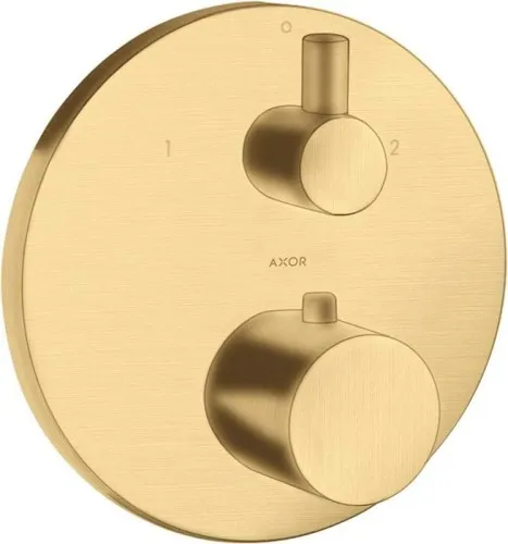Axor Thermostat UNO2 UP avec vanne d'inversion or brossé