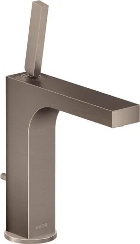 Mitigeur monocommande pour lavabo Axor Citterio DN15 m ZAG 1 1/4Z ComfortZone 160 nickel brossé