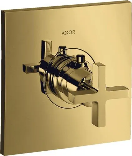 Thermostat Axor Citterio HIGHFLOW 59 l/min, finition or poli optique