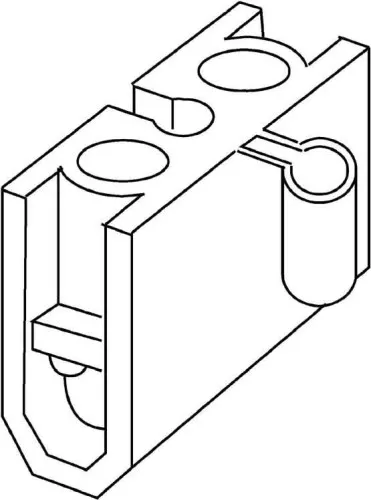 Borne de connexion pour câbles de commande HKL 544
