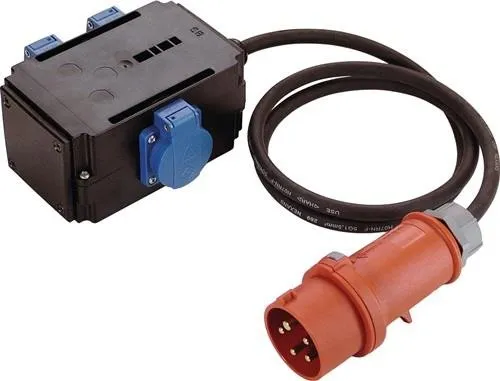 Répartiteur compact MIXO NAGOLD AS-SCHWABE CEE-16 A, 5 pôles 3xprises 230V