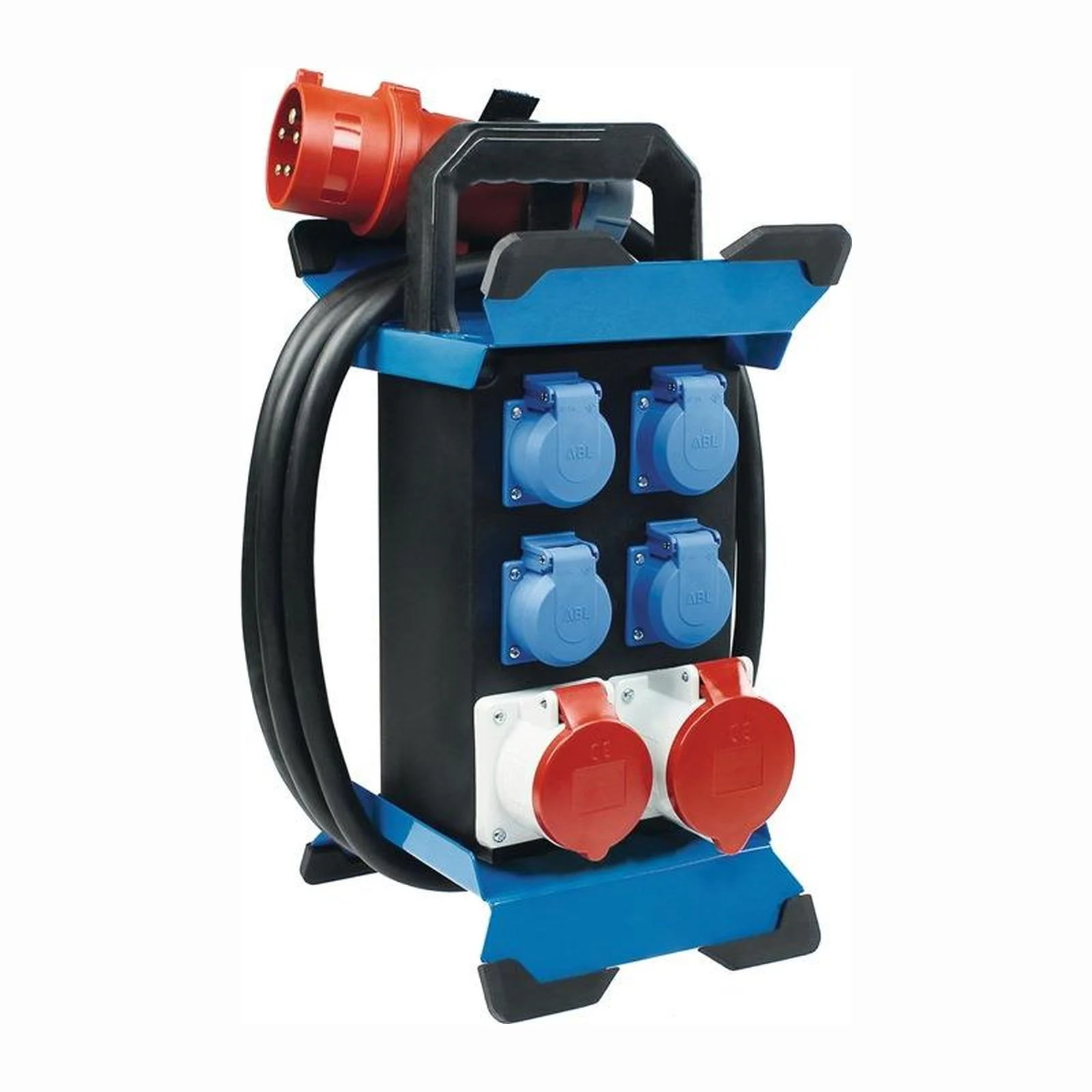 Répartiteur de courant fixe CEE STECKY 12 de AS-SCHWABE - Prise CEE 400V, 32 A, 5 pôles