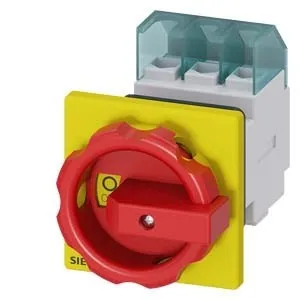 Interrupteur principal/arrêt d'urgence numérique industriel Siemens 3LD2154-0TK53