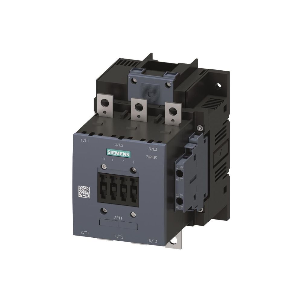 Contacteur Siemens 3RT10566AP36 90 kW 400 V AC/DC 220-240 V 2 contacteurs fermés 2 contacteurs ouverts 120x172x170 mm