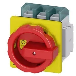 Interrupteur principal/arrêt d'urgence numérique industriel Siemens 3LD2804-1TP53