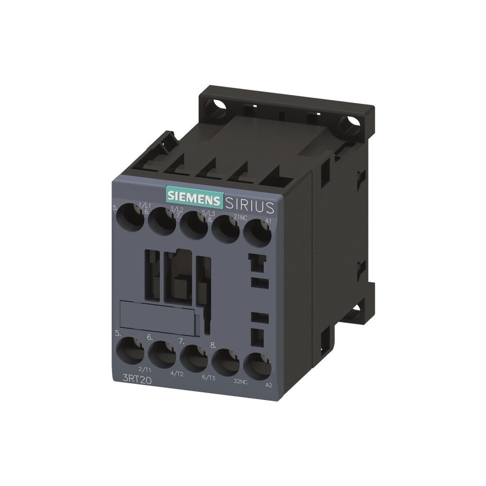Siemens 3RT20171AP02 Contacteur de puissance, 5,5 kW/400 V, 1 contact NO, AC230 V, 50/60 Hz