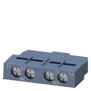 Interrupteur auxiliaire Siemens 3RV2901-1E 1 contact NO + 1 contact NF