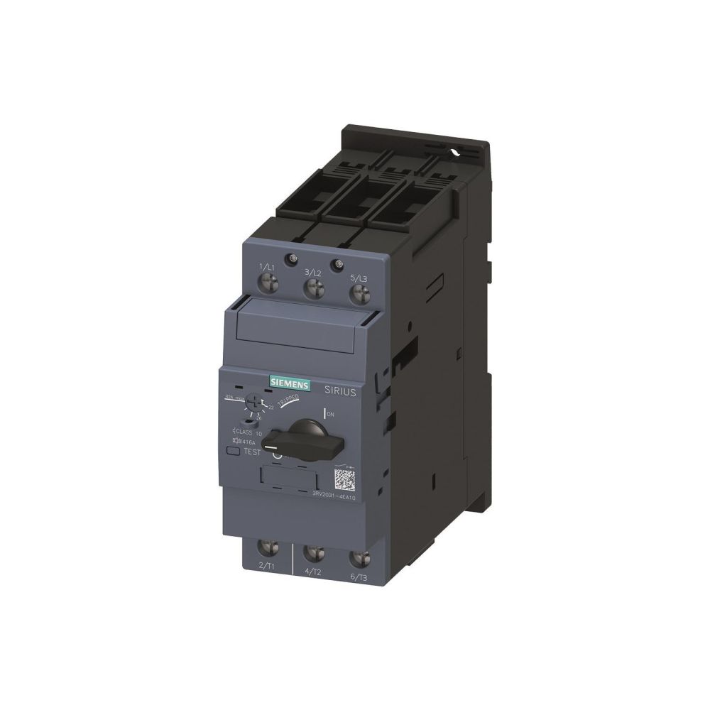 Disjoncteur de protection moteur Siemens 3RV20314EA10 - 22-32 A - 15 kW - 690 V - IP20