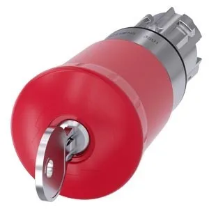 Bouton-poussoir d'arrêt d'urgence industriel numérique Siemens 3SU1050-1HR20-0AA0