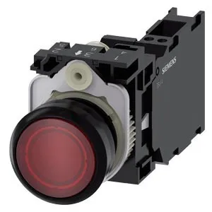 Bouton-poussoir industriel numérique Siemens 3SU1102-0AB20-3FA0