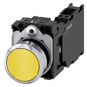 Bouton-poussoir industriel numérique Siemens 3SU1150-0AB30-3FA0