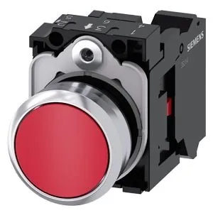 Siemens Bouton-poussoir industriel 3SU1150-0AB20-3CA0