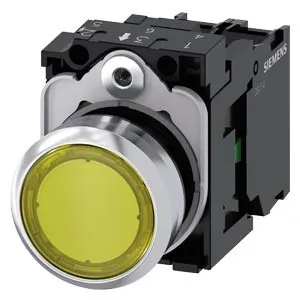 Bouton-poussoir industriel numérique Siemens 3SU1156-0AB30-1BA0